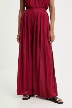 Брюки Answear.Lab, бордовый