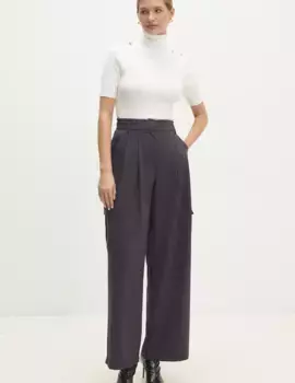 Брюки Answear Lab, фиолетовый