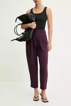Брюки Answear.Lab, фиолетовый