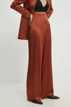 Брюки Answear Lab, гранатовый