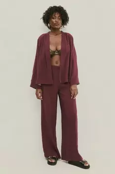 Брюки Answear Lab, гранатовый