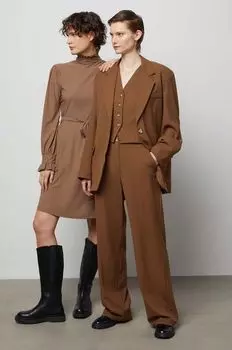 Брюки Answear Lab, коричневый