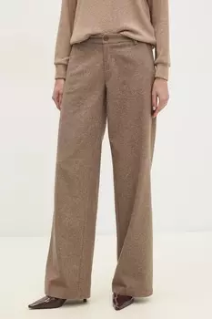 Брюки Answear.Lab, коричневый