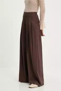 Брюки Answear.Lab, коричневый