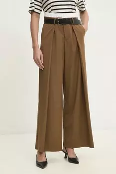 Брюки Answear.Lab, коричневый