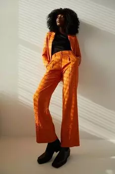 Брюки Answear Lab, оранжевый