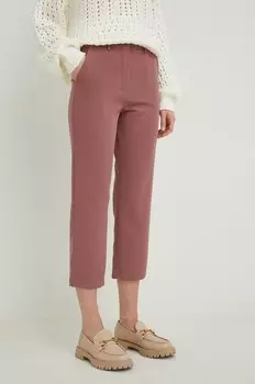 Брюки Answear Lab, розовый