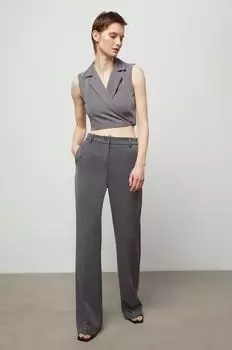 Брюки Answear Lab, серый