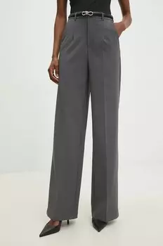 Брюки Answear Lab, серый