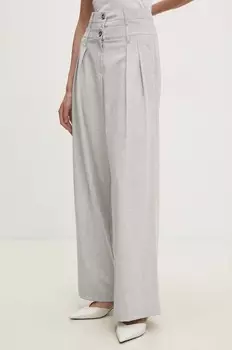 Брюки Answear Lab, серый