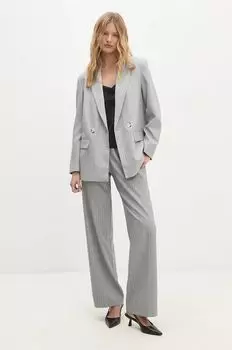 Брюки Answear.Lab, серый