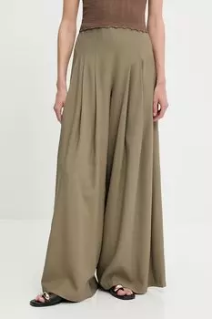 Брюки Answear.Lab, зеленый