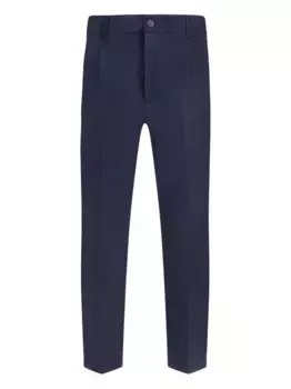 Брюки Anversa с застежкой на пуговицы Cruna, синий