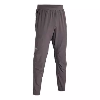 Брюки anywhere adaptable pants 'ash taupe' Under Armour, серый