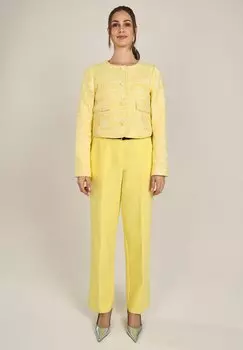 Брюки Apart, светло-желтый