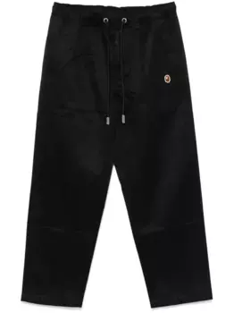 Брюки Ape-head One-point A BATHING APE, черный