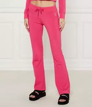 Брюки аполлон Flare fit Juicy Couture, розовый