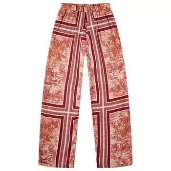 Брюки Aries Toile De Jouy Slackers, цвет Multi