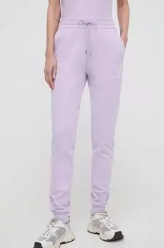 Брюки Armani Exchange, фиолетовый