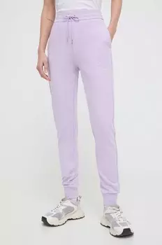 Брюки Armani Exchange, фиолетовый