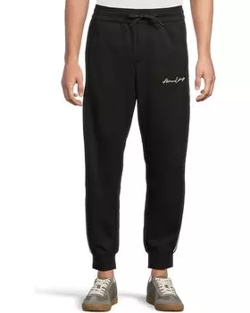 Брюки Armani Exchange Signature Logo Jogger Pant, черный