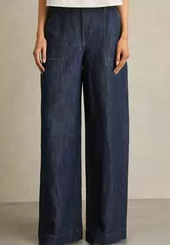 Брюки ASHBY WIDE LEG Reiss, синий