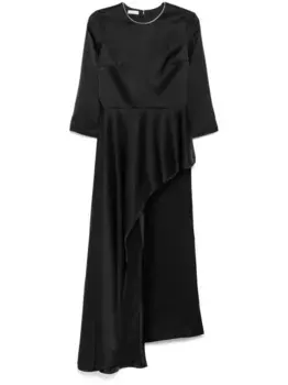 Брюки асимметричного кроя Baruni, черный