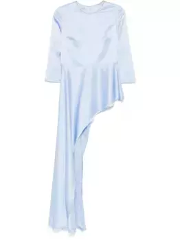 Брюки асимметричного кроя Baruni, синий