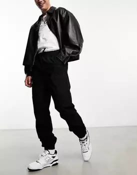 Брюки Asos Design Pull On Cargo, черный
