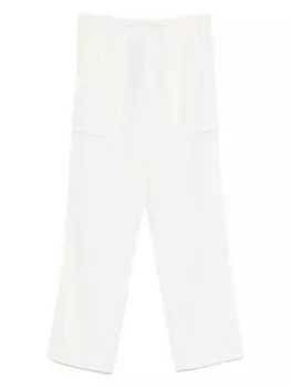 Брюки ASPESI с текстурой «slub», белый
