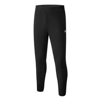 Брюки athletics logo knit sports pants black Fila, черный