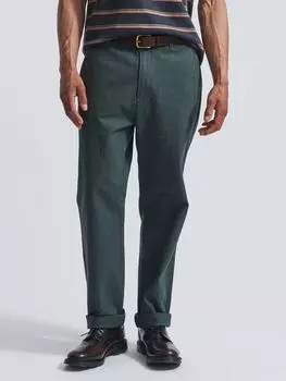 Брюки Aubin Nettleton, темно-зеленые