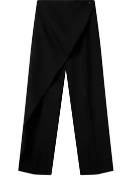 Брюки Axel Arigato широкого кроя, черный
