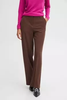 Брюки b.young Bundfaltenhose BYDANTA WIDE LEG PANTS 2 20806640, коричневый