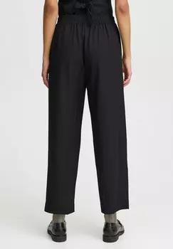 Брюки b.young, черный металлик