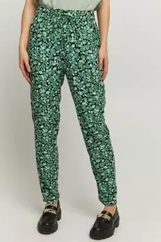 Брюки b.young Stoffhose, зеленый