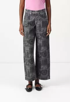 Брюки BAGGY BANDANA Karl Lagerfeld, черный