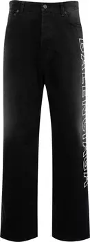 Брюки Balenciaga Baggy 'Sunbleached Black', черный