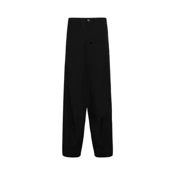 Брюки Balenciaga Fluid Tailored Pants 'Black', черный