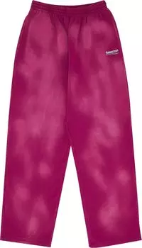 Брюки Balenciaga Pants 'Dark Fuschia', розовый