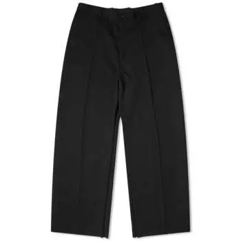 Брюки Balenciaga Runway Double Front Tailored Pant, черный
