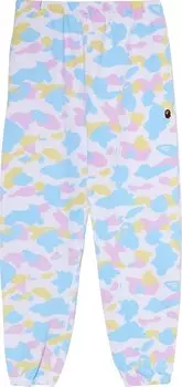 Брюки BAPE New Multi Camo Oversized Sweat Pants White, белый