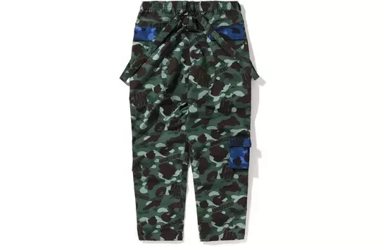 Брюки BAPE X Undefeated Camo с несколькими карманами A Bathing Ape, зеленый