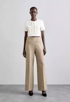 Брюки BARDEM sandro, коричневый