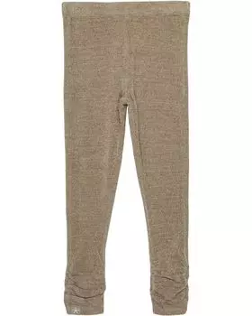 Брюки Barefoot Dreams CozyChic Ultra Lite Scrunched Leggings, цвет Nickel