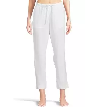 Брюки Barefoot Dreams Linen Blend Pant, белый