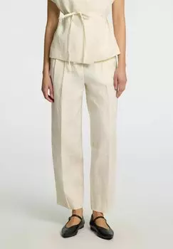 Брюки BARREL FIT Selected Femme, белый