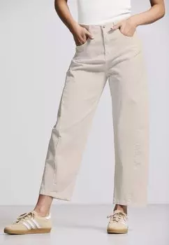 Брюки BARREL LEG Andijamo, молочный