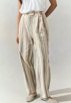 Брюки BARREL LEG STRIPED Next, мультиколор