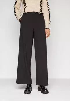 Брюки BASIC WIDE LEGS Even&Odd, цвет black
